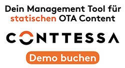 Dein Management Tool für statischen OTA: Content Conttessa