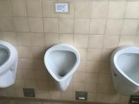 Urinal-Spüler mit Fußbedienung in Buxtehude - vorbildlich! Bildrechte alle Hotelier.de