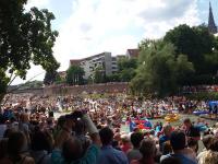Ein Wahnsinnsevent: Das 'Nabada' auf der Donau in Ulm am Schwörmontag - immer am vorletzten Montag im Juli