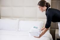 Frische Hotelbettwäsche ist eine gute Formel ohne Worte beim Gastempfang!