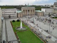 Das Brandenburger Tor aus dem Hotel Adlon aufgenommen; Bildquelle S. Brenning