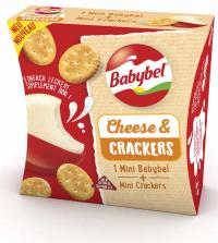 Und auch noch gesund: Babybel® Cheese & Crackers ; © Bel Foodservice