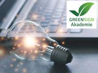 GreenSign Akademie für Online-Seminare mit Themen rund um die Nachhaltigkeit / Bildquelle: InfraCert GmbH