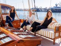 Valef Yachts: Alexandra, Kathy und Kassandra Lefakinis / Bildquelle: Beide Gregory Karydis