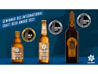 Gleich drei Biere der Karlsberg Brauerei wurden beim International Craft Beer Award ausgezeichnet. / Bildquelle: Karlsberg Brauerei