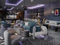 NYX Hotel Hamburg Rendering Bar / © Neudahm Hotel Interior Design GmbH