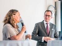 Janicke Hansen, CEO von Syde, und Thomas Goval, General Manager der Bürgenstock Hotels & Resort, über Konzeptentwicklung, Erlebnis und Storytelling.