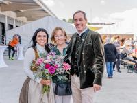 Familie Kröswang bei der Eröffnungsfeier in Pfaffenhofen / Copyright Bilder: Mica Zeitz