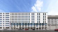 Eröffnet im Frühsommer: das neue a&o Florenz - 121 Zimmer in einem ehemaligen Verwaltungsgebäude / Rendering: a&o Hostels