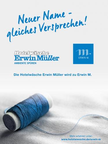 Erwin M. statt Hotelwäsche Erwin Müller