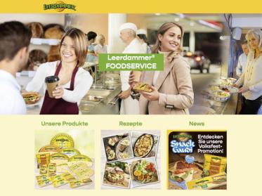 Neue Leerdammer Foodservice Website ab sofort erreichbar