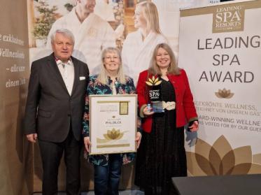 Pfalzblick Wald Spa Resort gewinnt Leading Spa Award