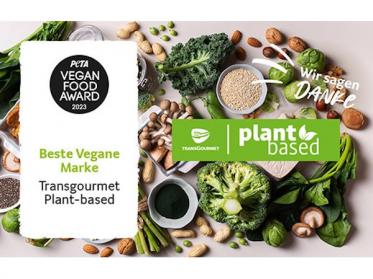 Transgourmet gewinnt den Vegan Food Award von PETA
