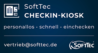 SoftTec Checkin-Kiosk - personallos schnell einchecken