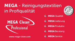 MEGA Clean Professional - Reinigungstextilien in Profiqualität