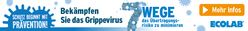Schutz beginnt mit Prävention - bekämpfen Sie das Grippevirus mit Ecolab