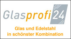 Glas und Edelstahl in schönster Kombination - www.glasprofi24.de