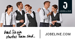 Jobeline - Berufsmode für Gastronomie, Hotellerie & Catering