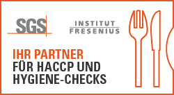 Institut Fresenius - Ihr Partner für HACCP und Hygiene-Checks