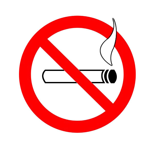 5 x Aufkleber Rauchen Verboten Nichtraucherbereich Nichtraucher Bereich Smoke 