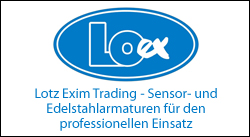 Sensor- und Edelstahlarmaturen für den professionellen Einsatz von LOEX Lotz Exim Trading